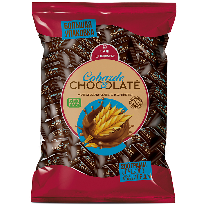 Конфеты "Сo barre de Chocolat" темная глазурь. 200г/21шт/ВАШ Шоколатье+