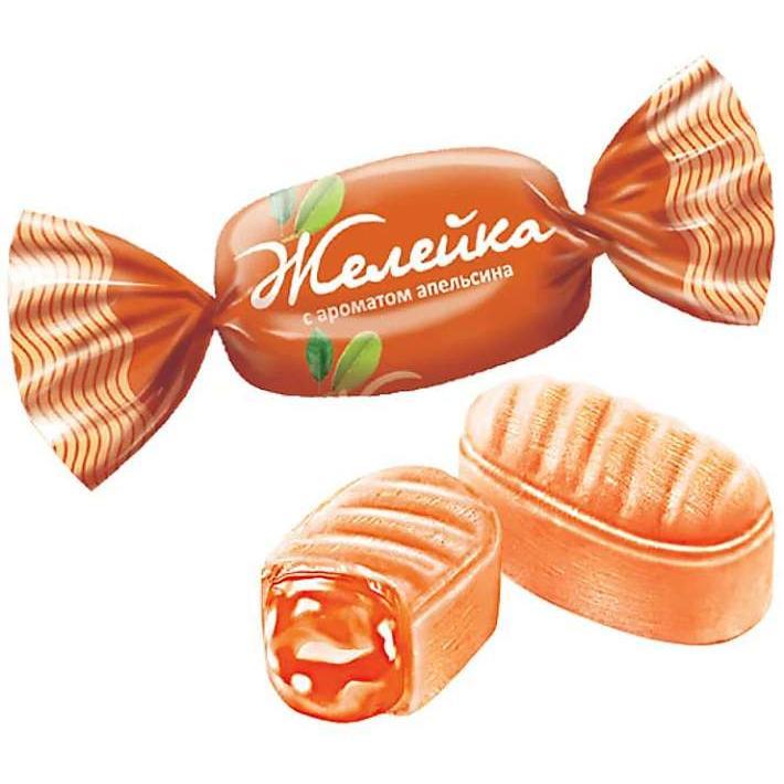Карамель "Желейка" с ароматом апельсина 500гр/KDV