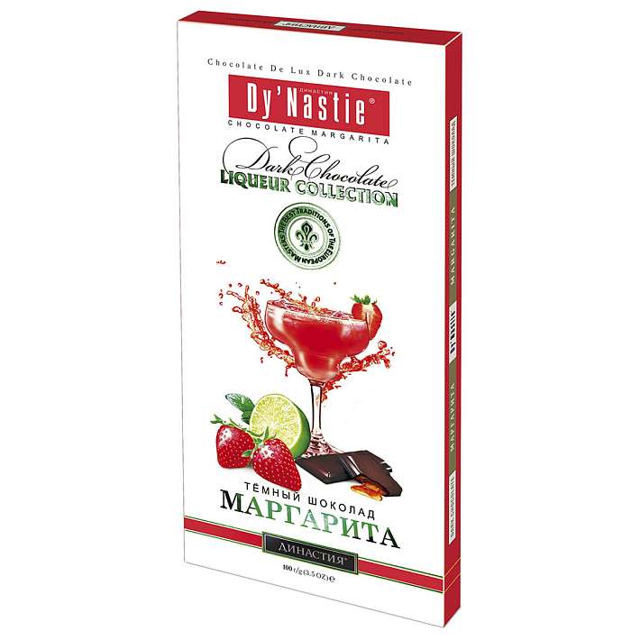 Шоколад "Маргарита" с цукатами клубники 100г/Фрязинская КФ