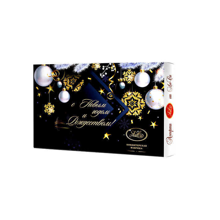 Набор конфет "Шары" ассорти с лесным орехом 154г/КФ ЛЮСИ