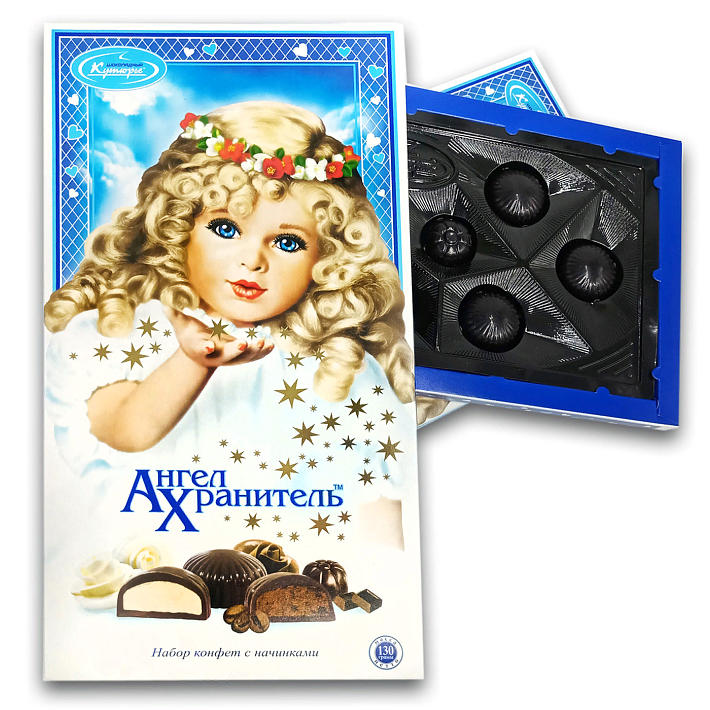 Набор конфет "Ангел-Хранитель" 130г/Шоколадный Кутюрье