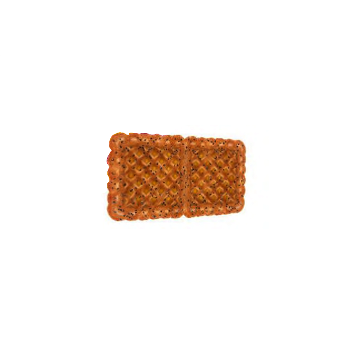 Печенье "Пополам-ки" с маком 4.5кг/КФ Саратовская