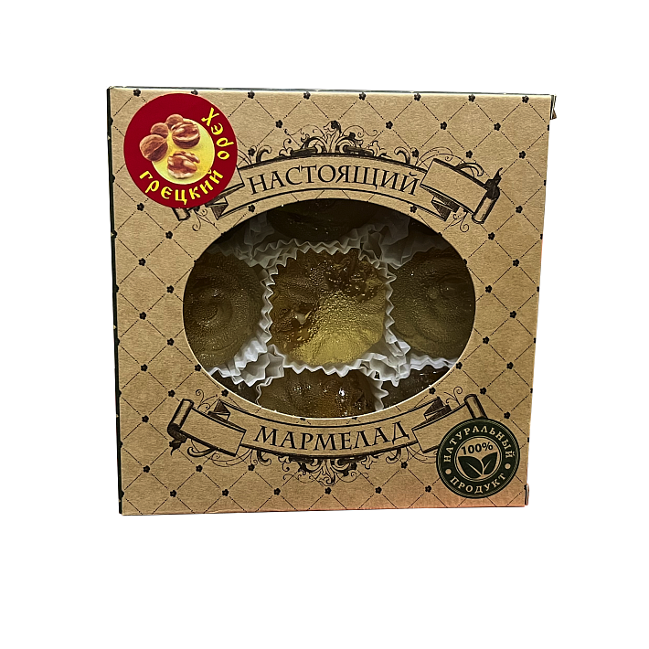 Мармелад ж/ф "с Грецким орехом" 300г/Клен