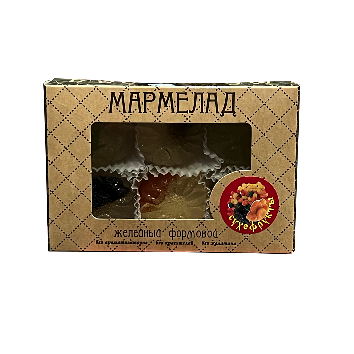Мармелад ж/ф "Ассорти Сухофрукты" 200г/Клен
