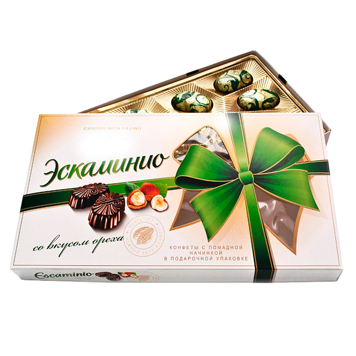 Набор конфет "Эскаминио" вкус ореха 141гр/Спартак