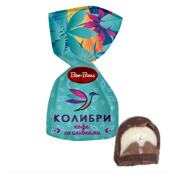 Конфеты "Колибри" Кофе со сливками 1000г/BonBons