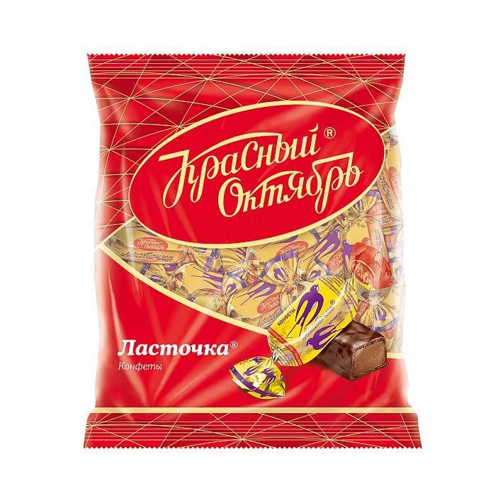 Конфеты "Ласточка" 250г/Красный Октябрь