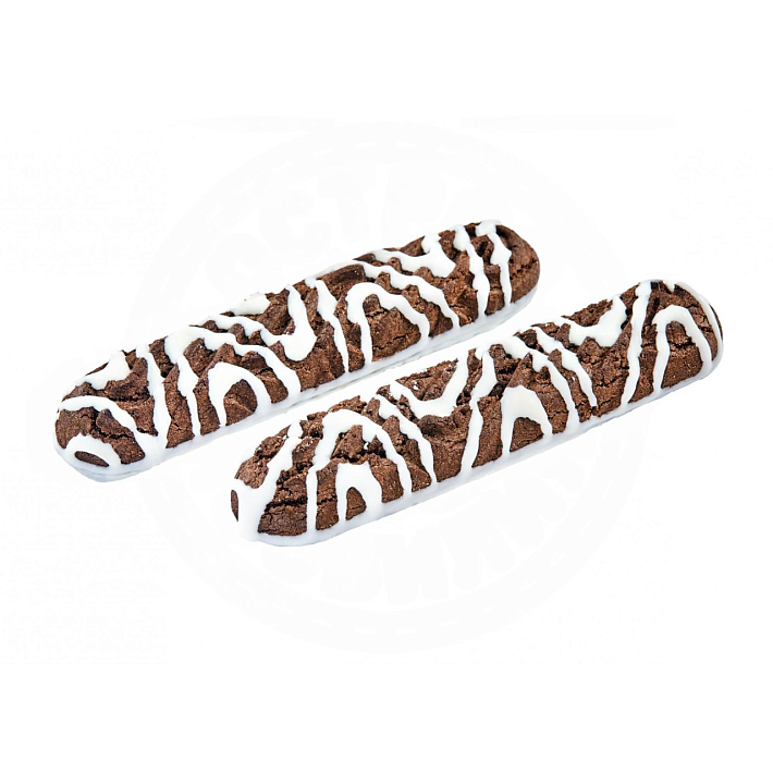 Печенье "Лазурное" шоколадное с глазурью 1,7 кг/Остров изобилия