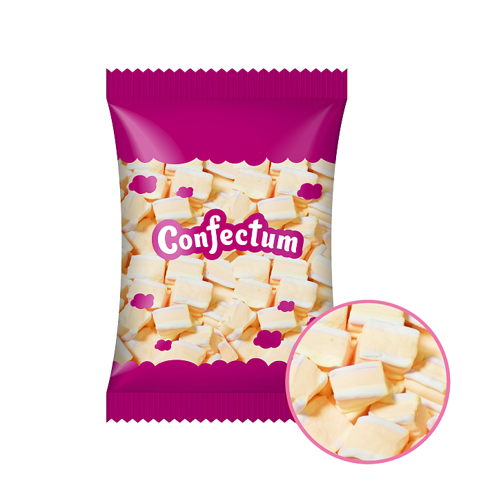 Маршмеллоу "Confectum Crayons" Апельсин 600г/Конфектум