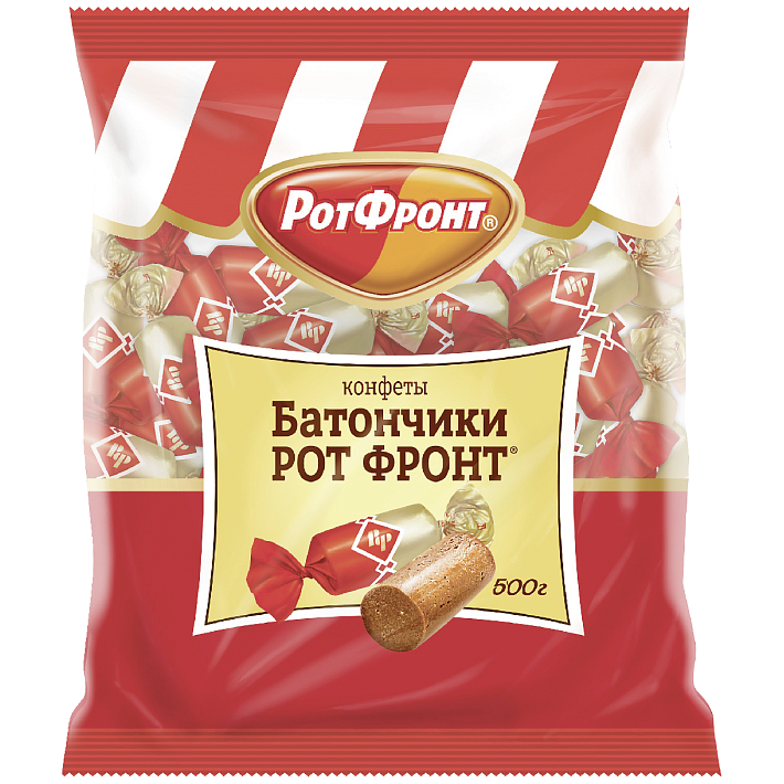 Конфеты "Батончики "Рот-Фронт" 250г/Рот-Фронт