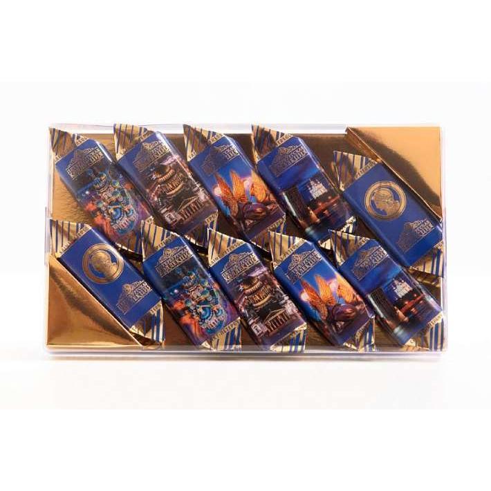 Набор конфет "Спб" (темный шоколад, молочный шоколад, коньяк) 180г/Петербургская Коллекция