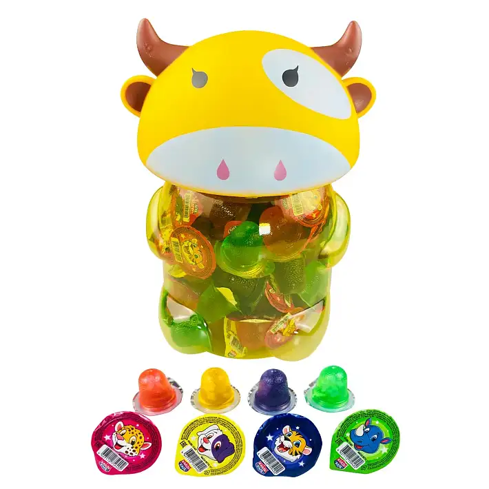 Десерт желейный "Бычок" 13г/100шт/Канди Клаб