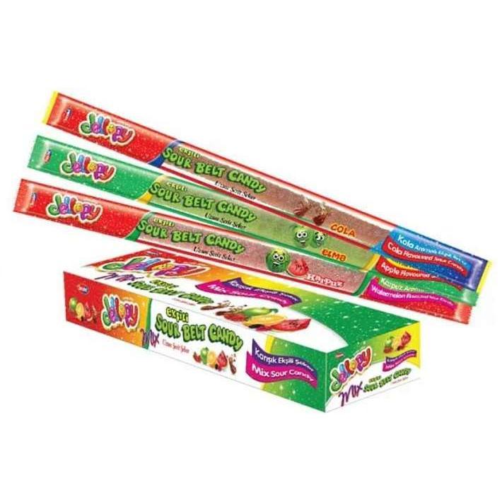 Мармеладные ремешки Микс 20г/72шт/Скиф