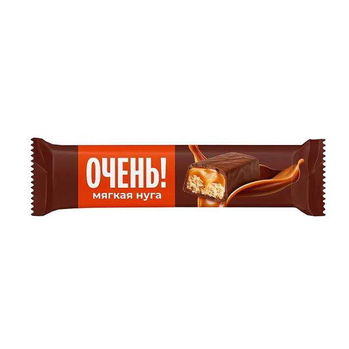 Батончик "Очень" с нугой и карамелью 42г/КФ Славянка
