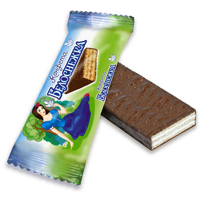 Конфета "Белоснежка" 28г/25шт/Брянконфи