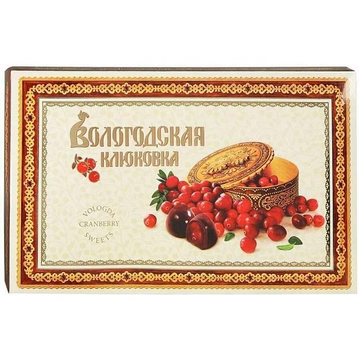 Набор конфет "Вологодская клюковка" 250г/ТД Империя
