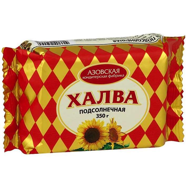 Халва подсолнечная 350гр/Азов