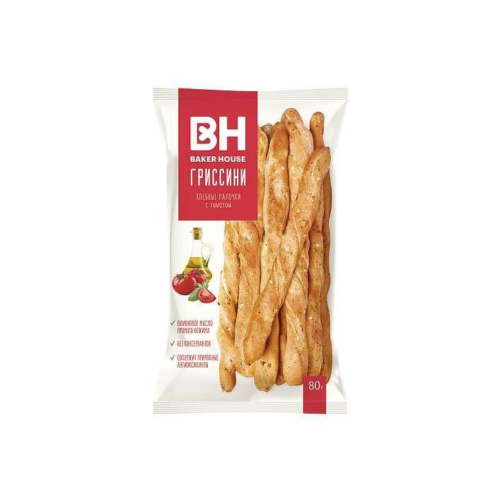Хлебные палочки "Grissini" с Томатом 80г/Раменский КК