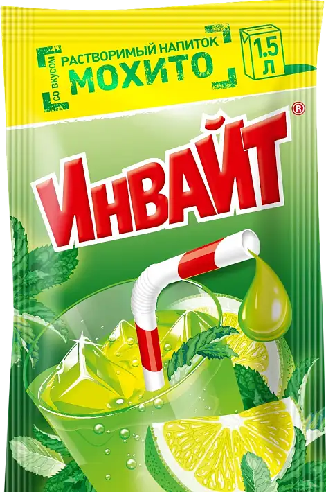 Растворимый напиток "ИНВАЙТ" Мохито 12г/24шт/Канди Клаб