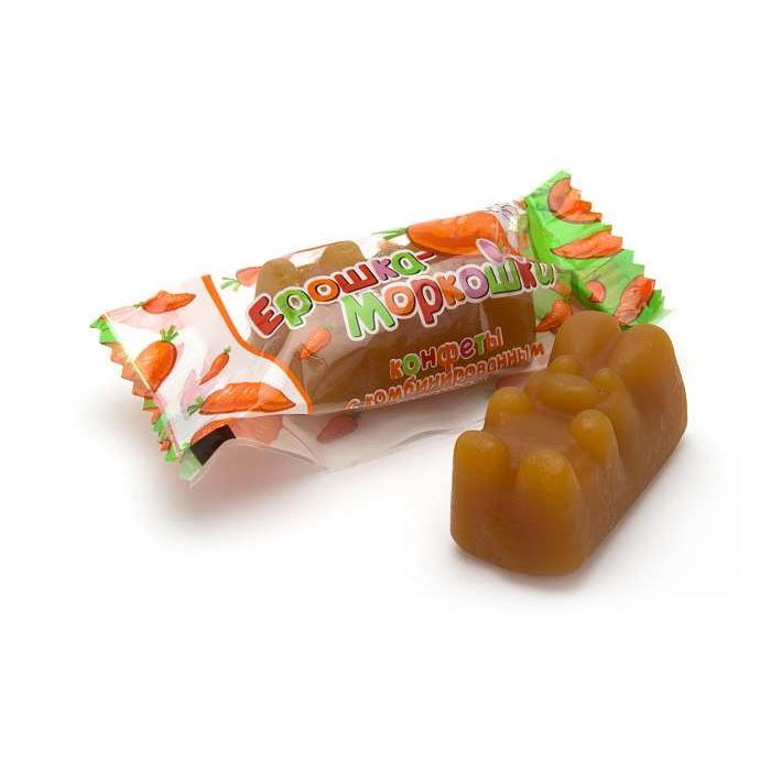 Конфеты "Ерошка- Моркошка" в форме зайца 1000г/4пак/SweetLife