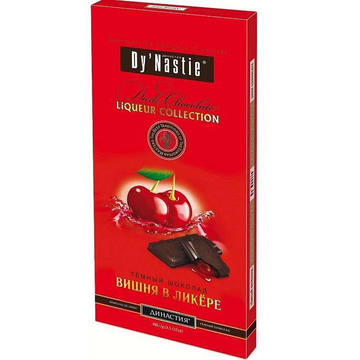 Шоколад Dy'Nastie "Вишня в ликере" 100г/Фрязинская КФ