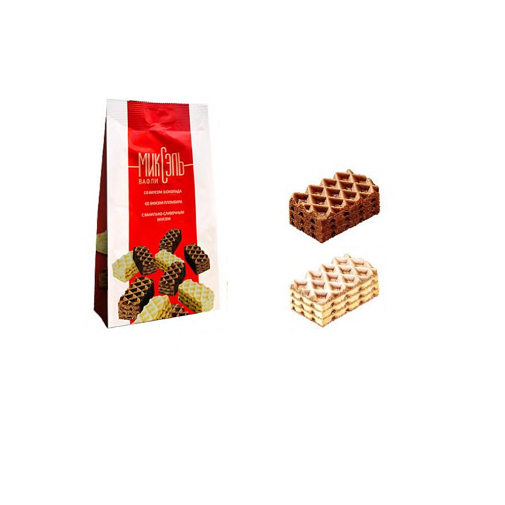 Вафли "Миксэль" 250г/КФ Саратовская