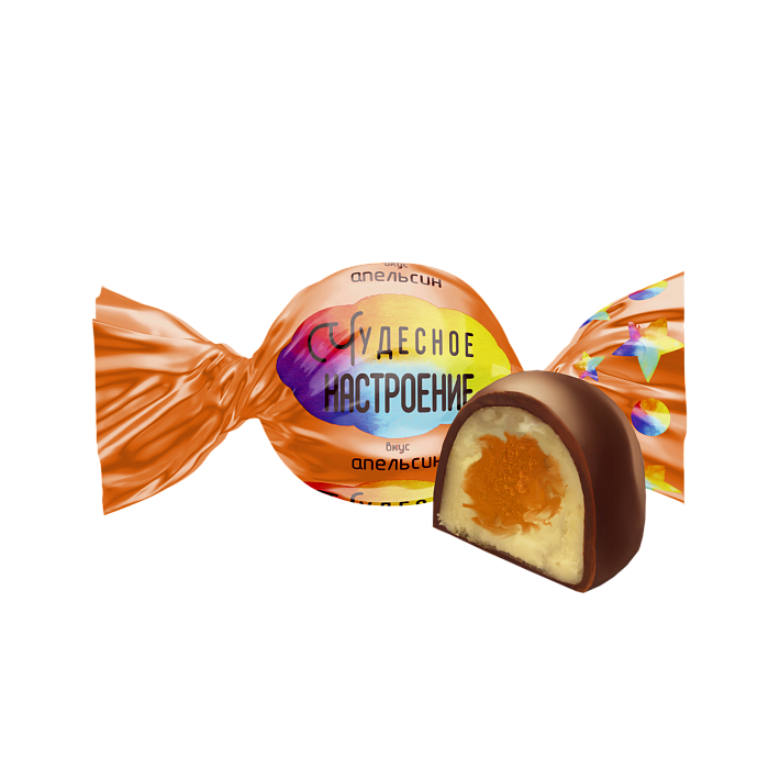 Конфеты "Чудесное настроение" вкус апельсина 1 кг/Sweet Life