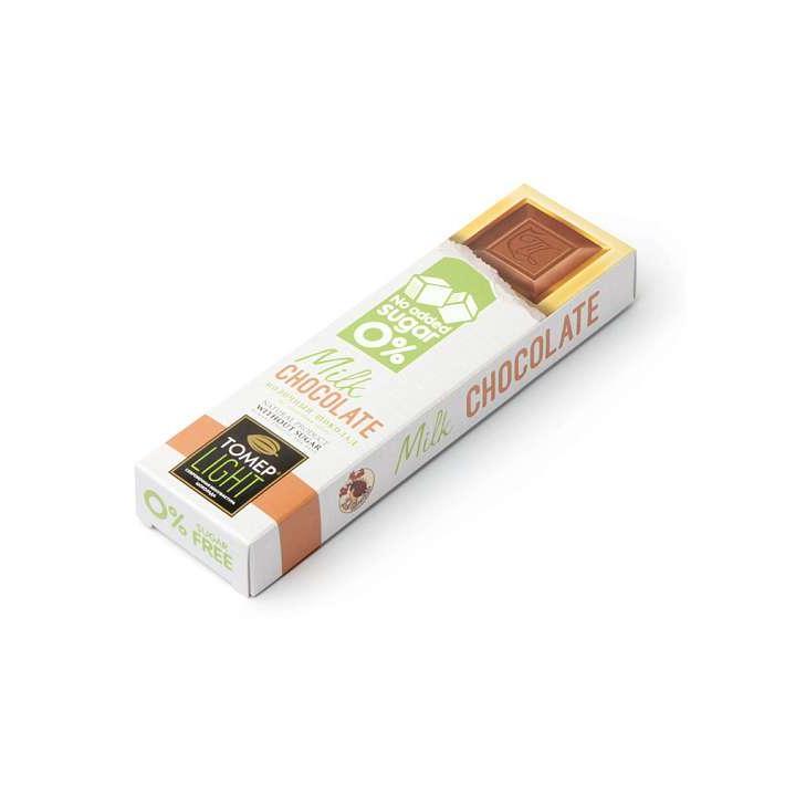 Шоколад "Лайт" молочный 33% какао без добавления сахара 30г/Томер