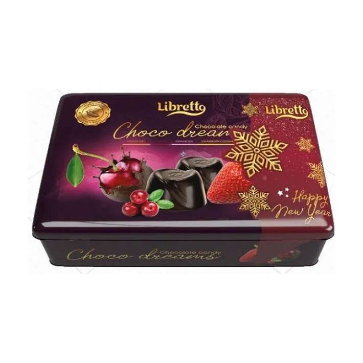 Набор конфет "ЛИБРЕТТО" Варенье ж/б 200г/Шоколадница