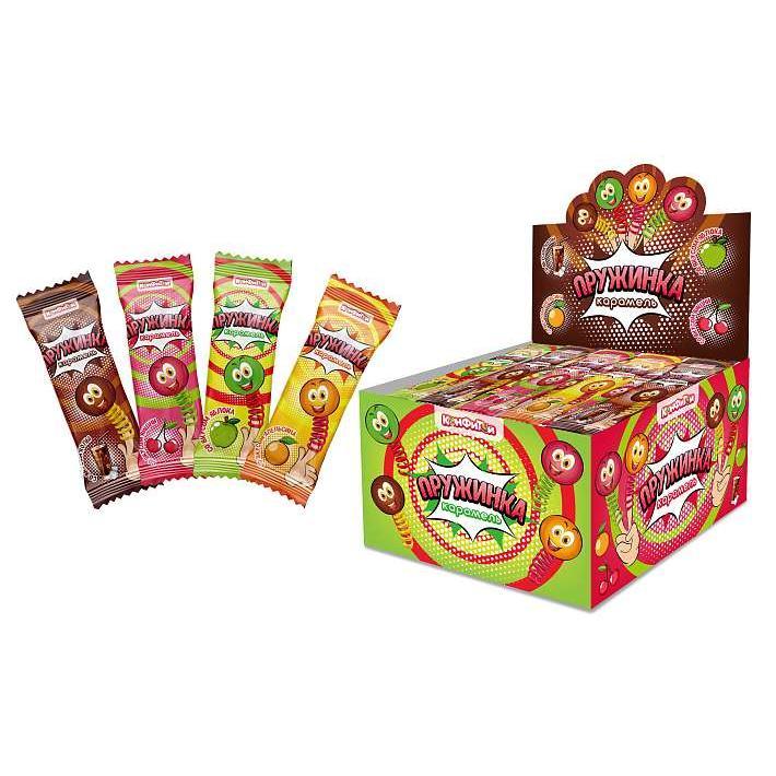КТ93984 Карамель Пружинка 10г/36шт/Конфитой