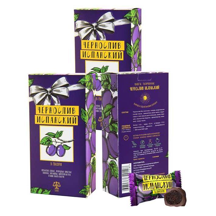 Набор конфет "Чернослив Испанский" 160г/Новгородская КФ