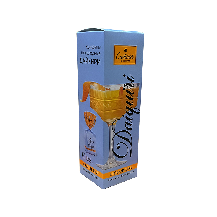Набор конфет "LIQUOR LINE" со вкусом Дайкири 105г/Шоколадный Кутюрье