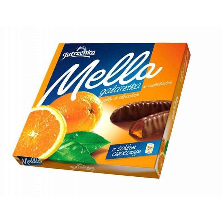 Мармелад в шоколаде "Мелла" Апельсин 190г/Коста