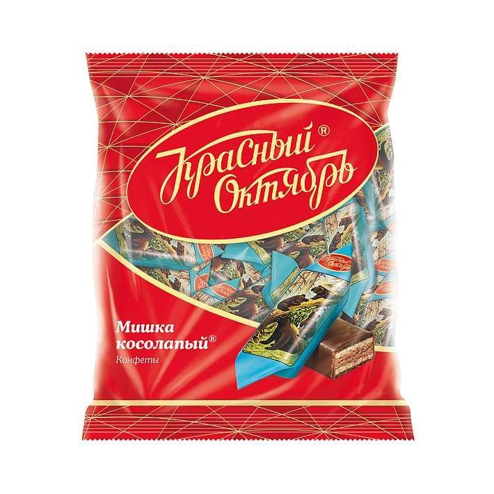 Конфеты "Мишка косолапый" 200г/Красный Октябрь