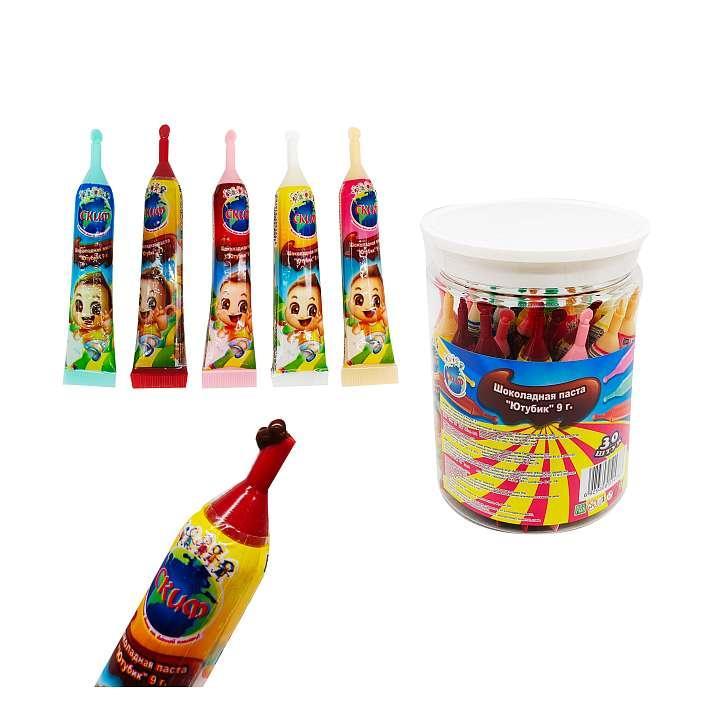 Шоколадная паста "Ютубик" 9г/30шт/Скиф