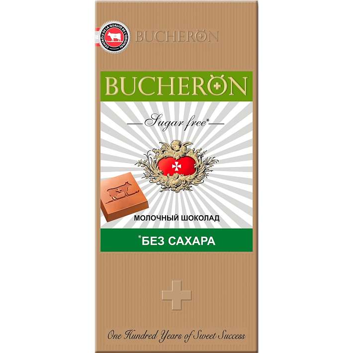 Шоколад "Bucheron Diet" молочный без сахара 70г/Интер Групп