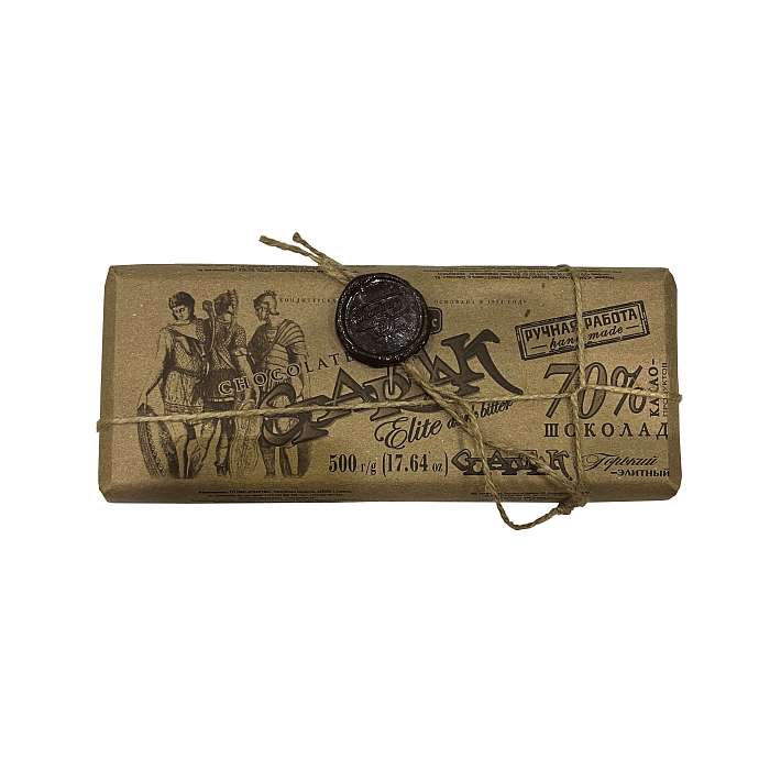 Шоколад "Спартак" Горький 70% крафт 500 гр/Спартак