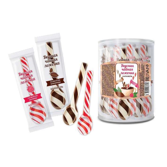 Карамель "Вкусная чайная ложечка" 12г/20шт/Конфитой