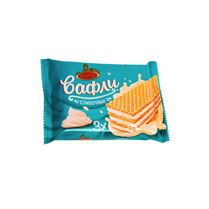 Вафли "Сливочные" 50г/Вереск