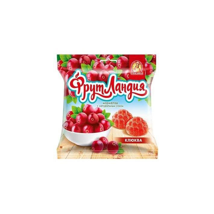 Мармелад "Фрутландия" Клюква 250г/Славянка