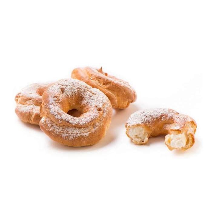 Пирожное "Кольцо заварное с творогом"  2кг/Баттерфляй