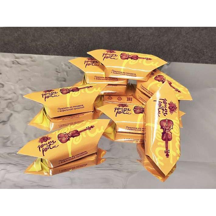 Конфеты "Пралине" из миндаля с вафельной крошкой 2кг/ИП Тамбаум