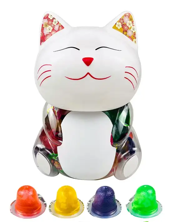 Десерт желейный "Кошка" 13г/100шт/Канди Клаб