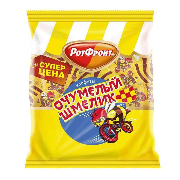Конфеты "Очумелый шмелик" Микс 250 гр/Рот-Фронт
