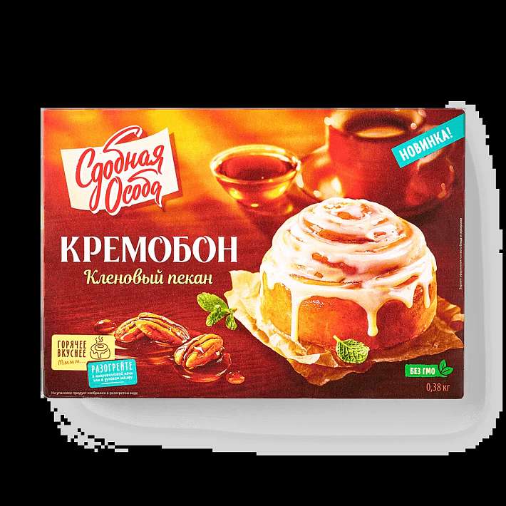 Пирог "Кремобон" Кленовый пекан 380г/Черемушки