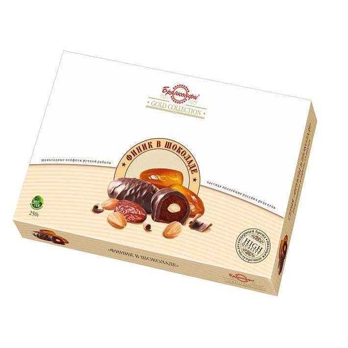 Конфеты "Финик в шоколаде" 250г/Брянконфи