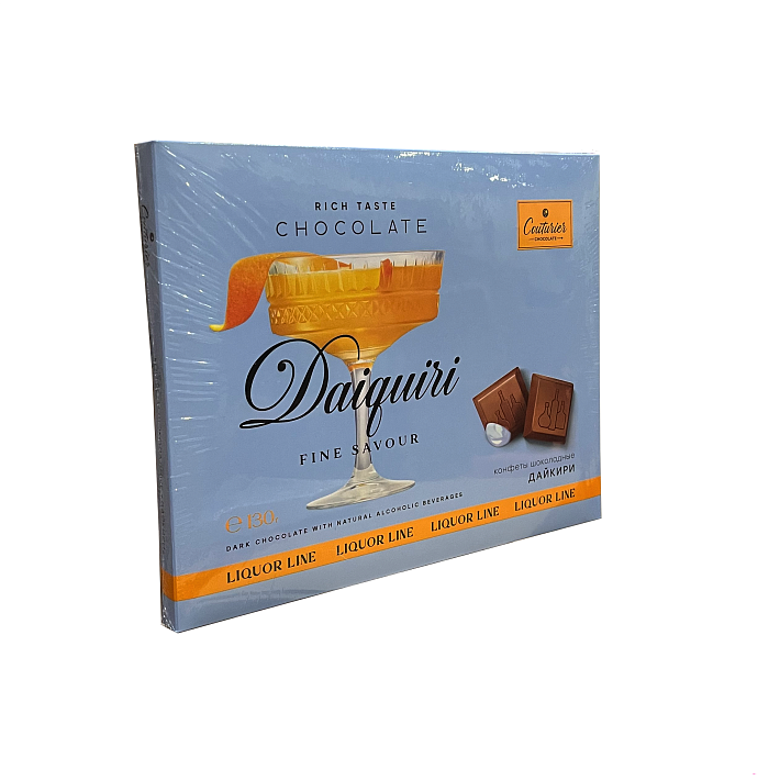 Набор конфет "LIQUOR LINE" со вкусом Дайкири 130г/Шоколадный Кутюрье