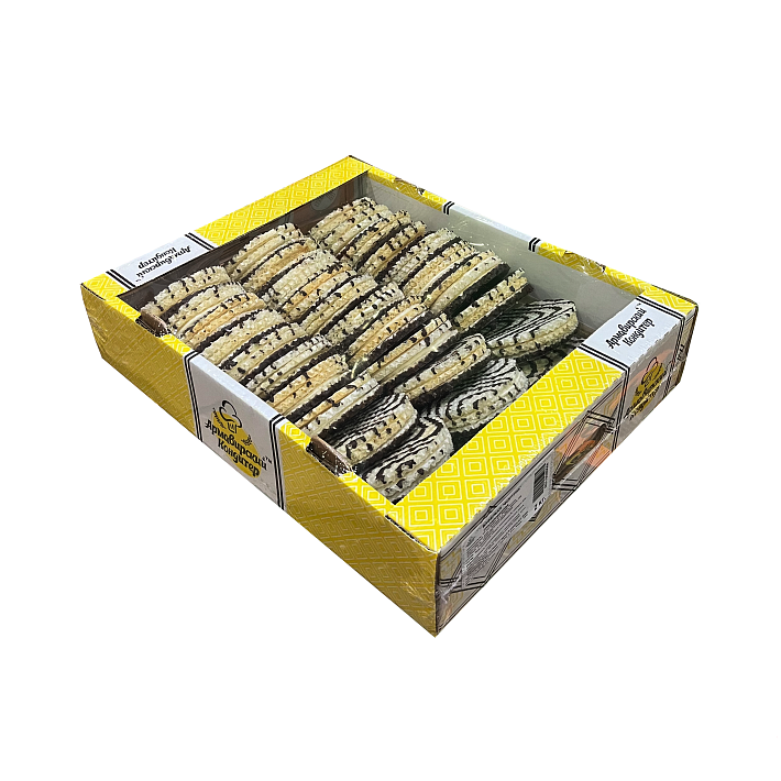 Вафельное пирожное "Фортуна" глазированное 2 кг