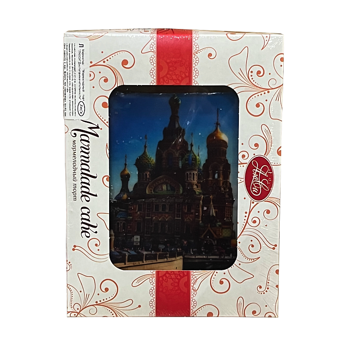 Мармеладный Торт "Храм Спаса на крови" 350 гр/Люси
