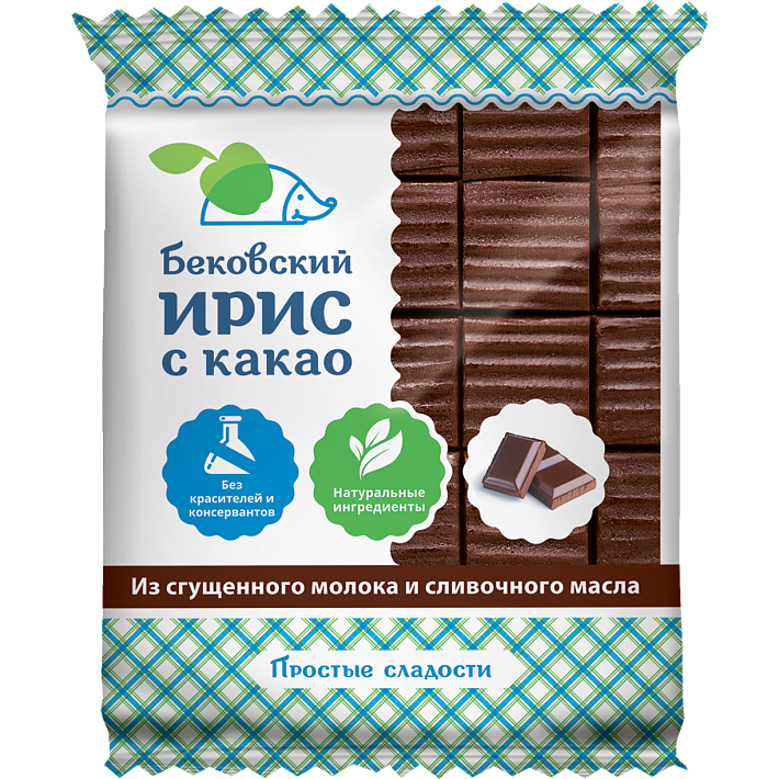 Ирис "Бековский" с Какао 150г/Бековский РПК "Октябрь"